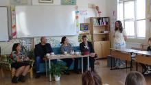 Творческа среща в СУ „Христо Ботев“ гр. Нова Загора с детската писателка д-р Стефка Данева