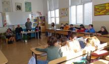 Творческа среща в СУ „Христо Ботев“ гр. Нова Загора с детската писателка д-р Стефка Данева